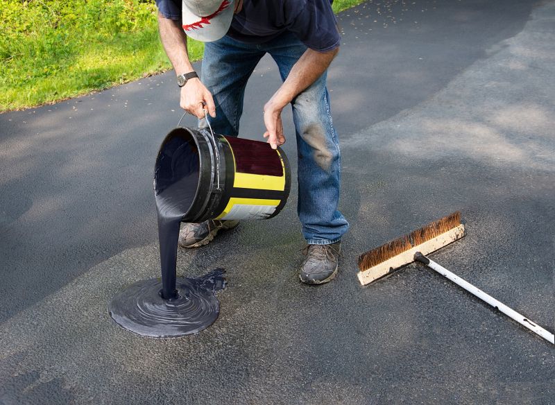 Driveway Slurry Sealing