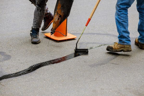 Parking Lot Crack Sealing in Sedona