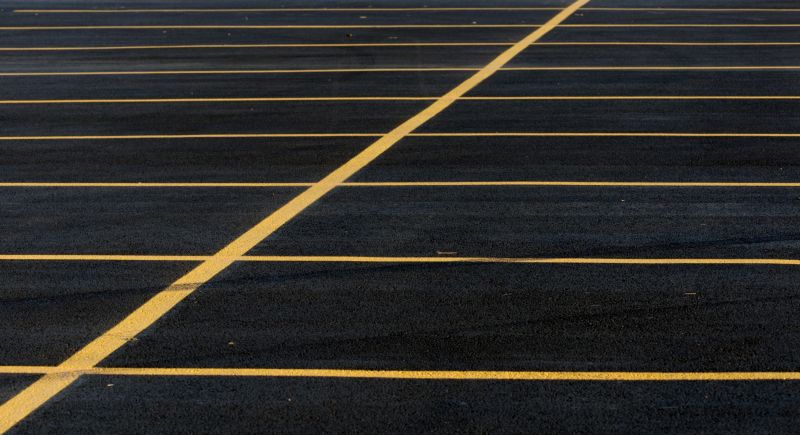 Parking Lot Resurfacing detail